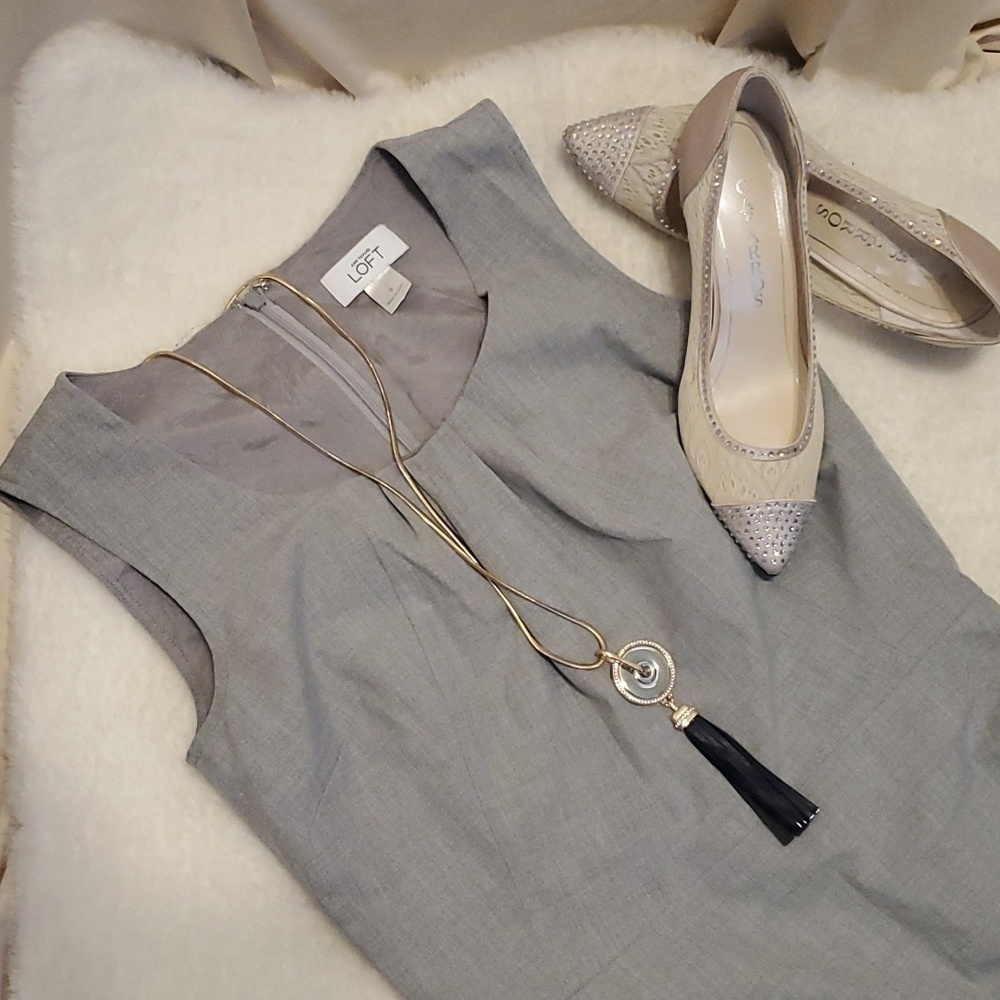 The Limited Grey Ruched Bodycon SZ 0